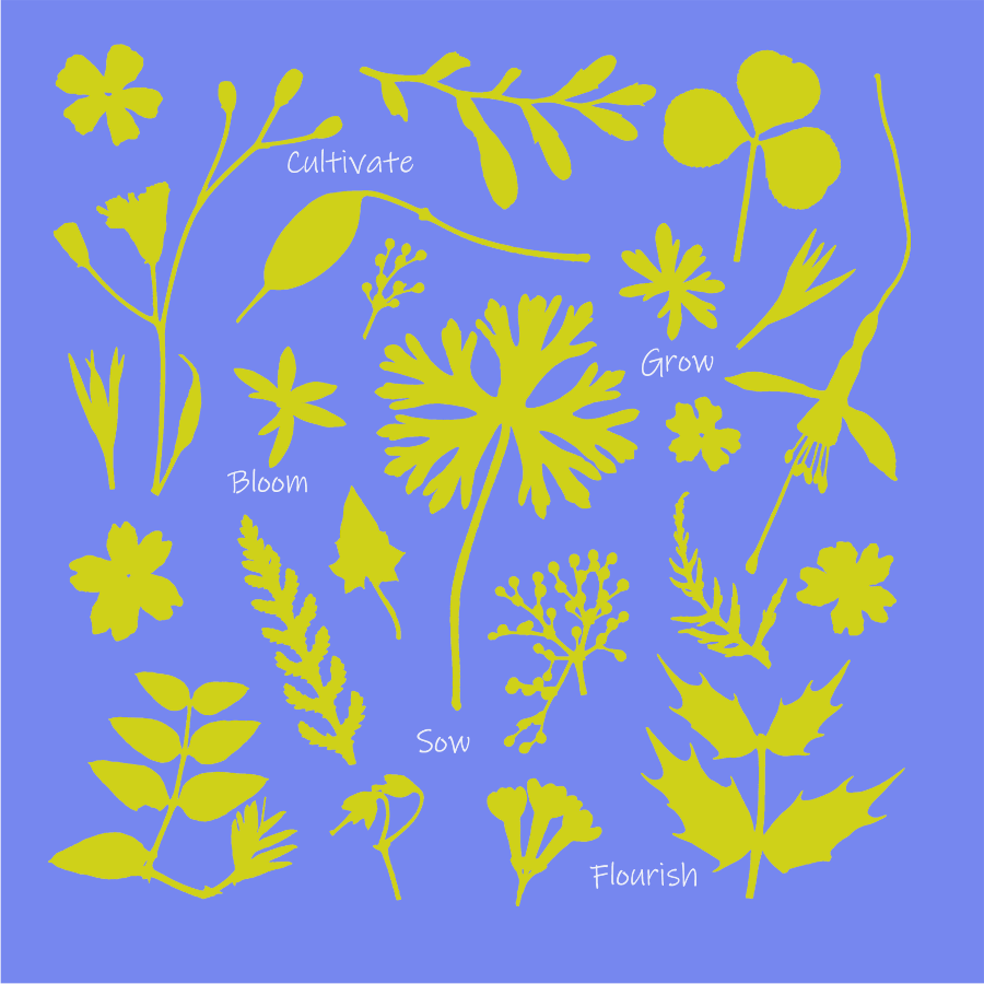 Card- The Positive Wild Garden